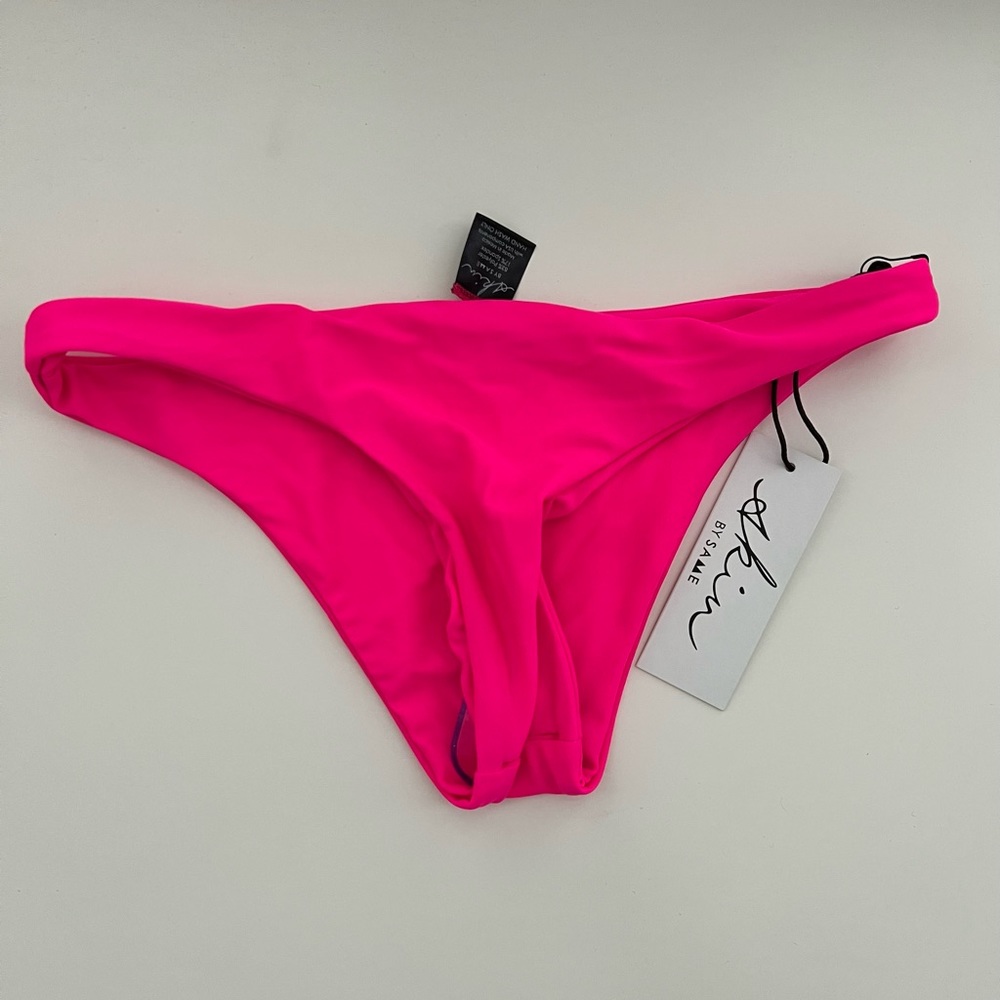 Skins by Same hot pink bikini bottom sz xs